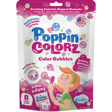 Poppin Colorz Pink Pizzaz Bubbles